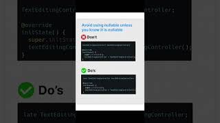 Flutter Best Practice 💯 #flutter #fluttertutorial #dart #devcode #fluttertips #shorts