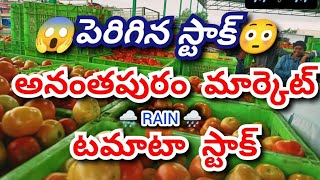 21-07-2025 Anantapur Tomato Stock #Today Tomato market Rates #Anantapur tomato rates #kolar Today