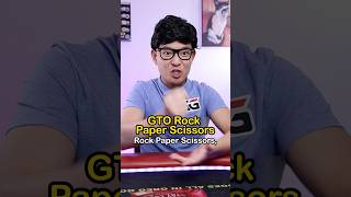 🤖🪨📄✂️#gto #rockpaperscissors #poker