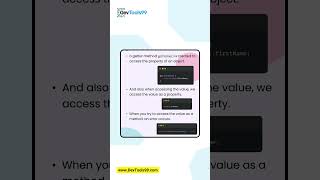 JavaScript Getter Setter #devtools99 #devtips #javascript #getter #setter #webdevelopment #shorts