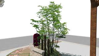 外構パース３Dウォークスルー動画