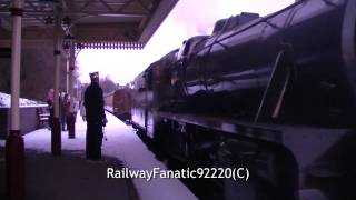 GCR Christmas Day Trains & Footplate Action. 25th Dec 2010