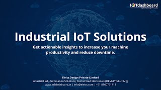 Digital Transformation using IoTdashboard | An End-to-End Industrial IoT Platform