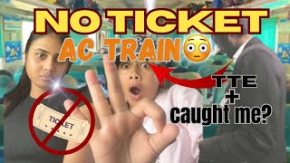I Travelled Without a Ticket…and the TTE Walked In👀🚨