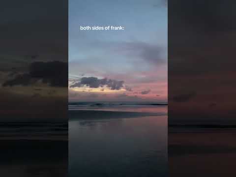 both sides #frankocean #waves #sunset