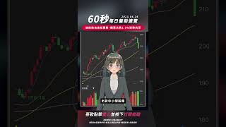 【60秒盤前速覽】總統助攻造紙類股，櫃買大跌2.2%時逆勢抗漲 / 2023.04.24 #shorts  #口袋證券
