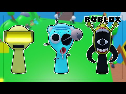 How to Get All 3 New Badges in 3D Sprunki RP - Roblox