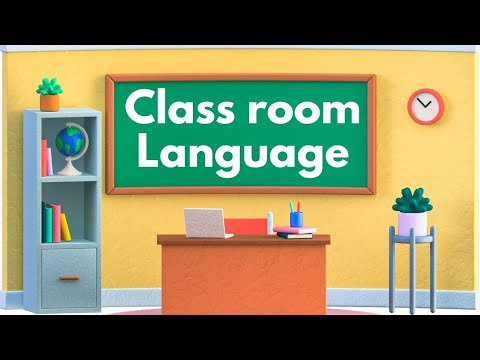 Classroom language | Classroom things|students learning