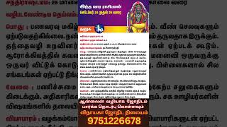 #thanusu #inthavararasipalan