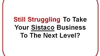 "Sistaco"|6 Figure Training With This "Sistaco" Video
