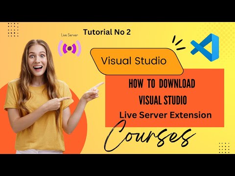 How to Download and Install Visual Studio Code & live server | Web Development Tutorial # 2