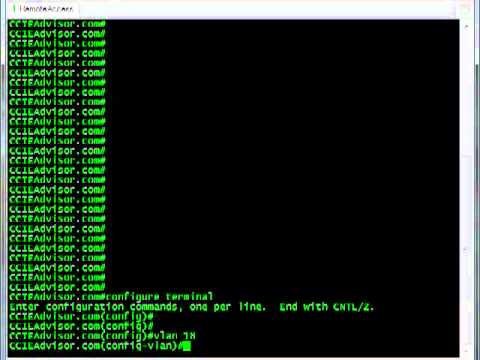 Learn how to create a Layer 2 VLAN (for Data) configuration on Cisco IOS from ccieadvisor.com