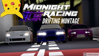 Midnight racing Tokyo Roblox (Drifting Montage)
