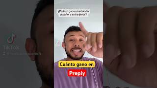 Cuánto gano en Preply #preply #trabajoonline #ganadolares #italki #trabajoencasa
