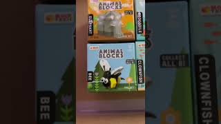 Oh, these should be fun…￼ #BlockTech #AnimalSets#MiniBuilds#boxtour#5belowfinds#NextBuild#FiveBelow￼