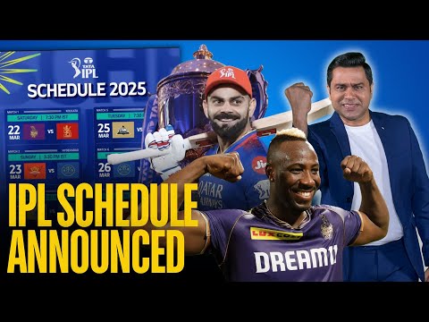 Key Takeaways from IPL 2025 Schedule 🏏 #AakashVani