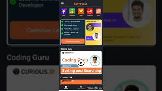How to make game on mobile#code #code on mobile#coder #curiousjr