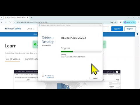 How to Install Tableau App | Free Tableau Public Desktop