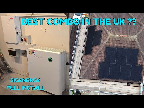 Installing a Sigenergy solar system with whole home backup - BEST IN THE UK ???