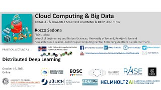 2021 Cloud Computing and Big Data Practical Lecture 7.1 Distributed Deep Learning Part2 👨‍💻