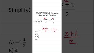 ASVAB/PiCAT Math Knowledge Practice Test Q: Simple Math #acetheasvab w/ #grammarhero