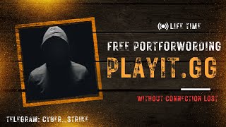Lifetime free port forwarding Using playit.gg (Remote Acess Trojan)