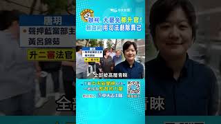 辦藍.辦柯檢座都升官！坐實司法升遷看顏色?!人民批"真的好荒謬"! #聽人民的聲音 #監督的力量 #阿比妹妹 ‪‪@全球大視野Global_Vision
