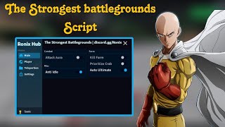 The Strongest Battlegrounds Script | Auto Farm Kills | Auto use and more