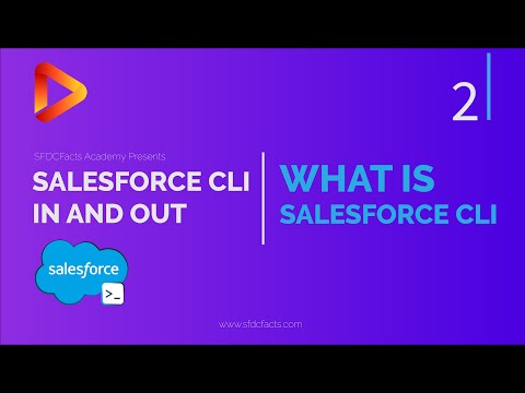 What is Salesforce CLI  and why do we use it? | SFDX and Salesforce CLI Course