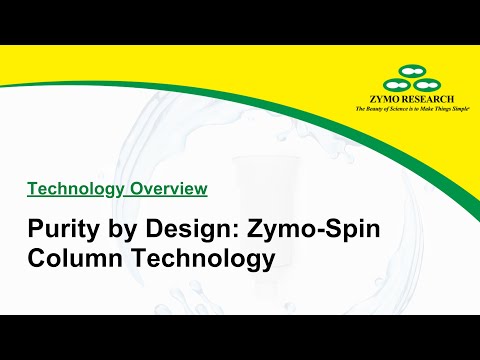 Purity by Design: Zymo-Spin Column Technology