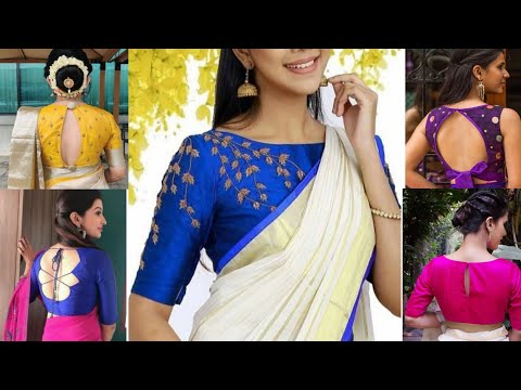 Boat Neck Blouse Very Most Beautiful Designs | Boat Gala Blouse Most Beautiful Design Collection