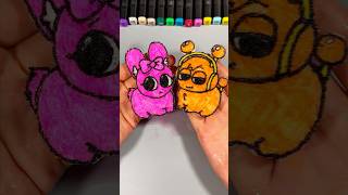 DIY Oren and Pinki toy with magic sponge#diy#sprunki