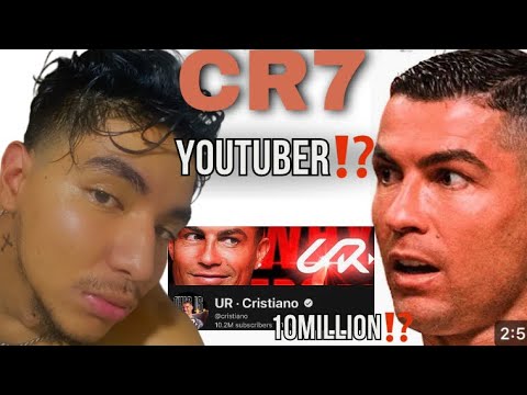 CRISTIANO RONALDO YOUTUBER⁉️ URCRISTIANO⁉️