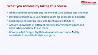 Big Data Analytics using Python and Apache Spark  ( Machine Learning Tutorial )