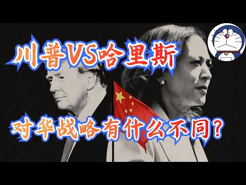 方脸说：川普VS哈里斯，他们对华战略有什么不同？上台之后，会对中国采取哪些手段？又会如何处理台湾问题？美国大选丨特朗普丨贺锦丽