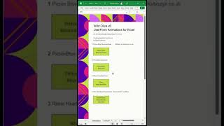 #Shorts Introducing Wild Oliva, an Animated UserForm with Lightbox for Excel (More Animations 1)