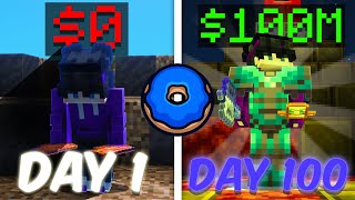How Long Does It Take To Make 100M on Donut SMP?