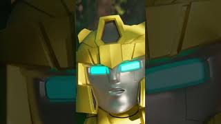Transformers: CYBERWORLD | Bumblebee and Megatron Team Up in Target Challenge | E02