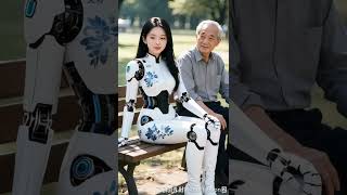 Cute AI Humanoid Robot 귀여운 인공지능 휴머노이드 로봇  #humanoidrobot
