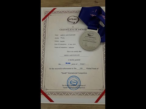 SPEAK International Competition 2019