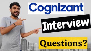 Cognizant Interview Questions 2020