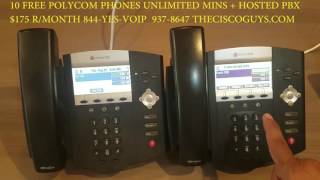 Polycom Training ip450 ip550 ip650 w/ Freepbx elastix trixbox pbx