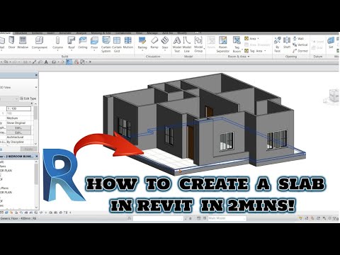 Revit Course || How To Model a Slab In Revit - Just 2 Minutes!