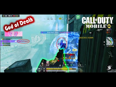 I killed God of Death in COD Mobile #godofdeath