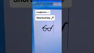 Sunglasses_👓Symbol_Shortcut_Key_For_MS_Word #techguruji #computer #tricks #shorts #tech #windows
