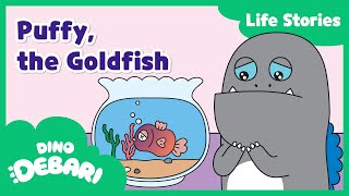 [ENG] 🦖ep. 24 | Puffy, the Goldfish | Dino Debari Life Stories  | DebariTV