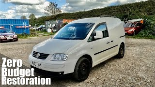 Vw caddy 2K zero budget restoration