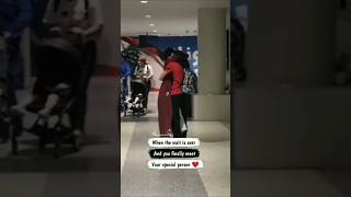 Best moments 💜part 5 #part5 #husband #airport #bestmoments #love #ytshort #longdistancerelationship