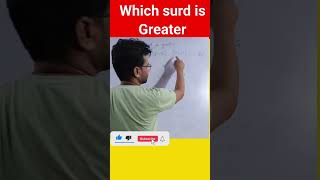Which surds is greater | Comparision of surd | #surds #surds_and_indices #ssc #maths #ssccgl