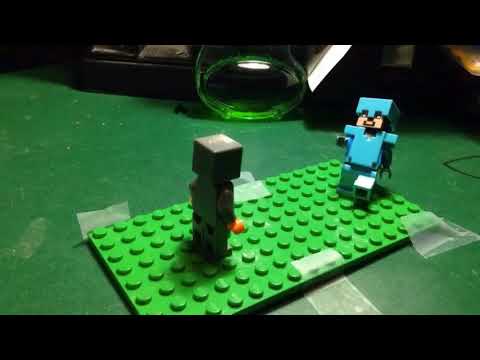 The REAL Freezetag -  LEGO Minecraft Animation shorts